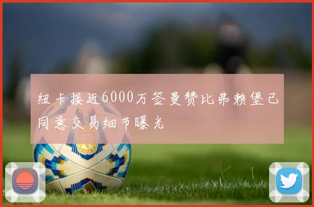 纽卡接近6000万签曼赞比弗赖堡已同意交易细节曝光